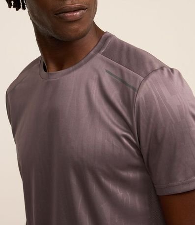 Remera Deportiva Tecnologia Dry con Estampa Heat Print 3