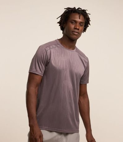 Remera Deportiva Tecnologia Dry con Estampa Heat Print 4