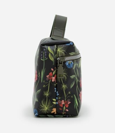 Neceser Rectangular Grande con Estampa Flores Coloridas 2