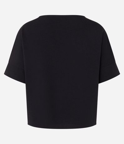 Blusa en Crepé con Manga Amplia 6