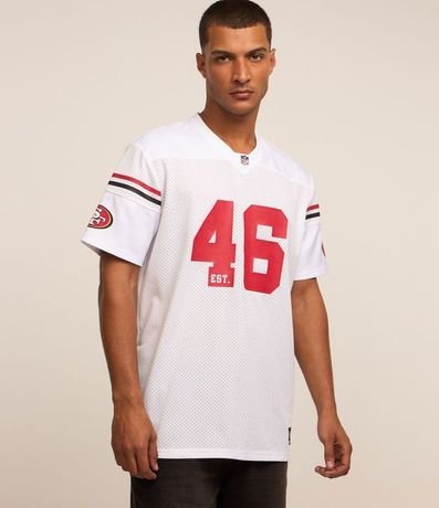 Remera en Tecnologia Dry con Estampa NFL 49ERS
