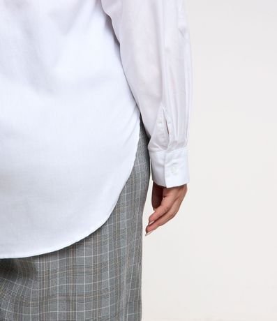 Camisa Básica Alargada en Tricolina Curve & Plus Size 4