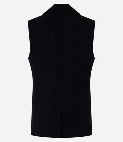 Chaleco Ponto Roma Cierre en Botones y Bolsillos Delanteros 7