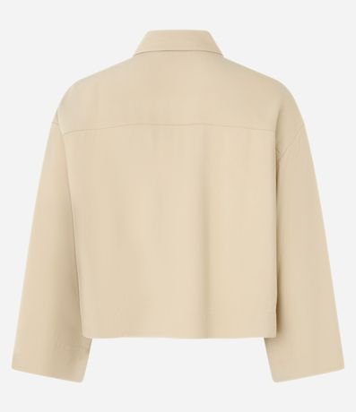 Camisa en Viscosa con Botones y Bolsillos Delanteros 6