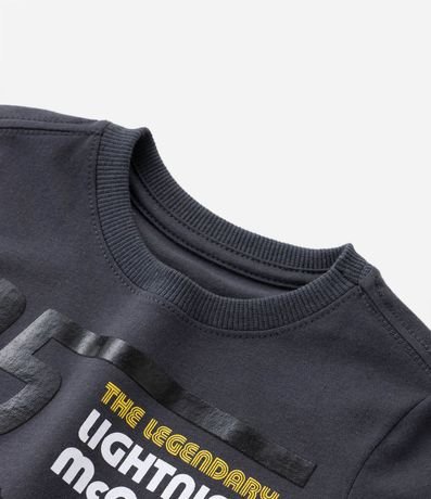 Remera Infantil con Estampa do Rayo McQueen - Talle 2 a 5 años 4