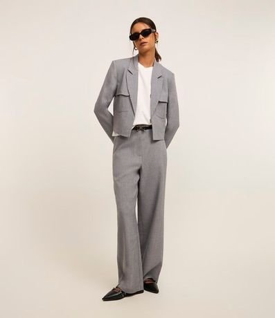 Blazer Alfaiatado con Bolsillos Delanteros 2
