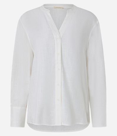 Camisa en Viscolino con Cuello Padre 9