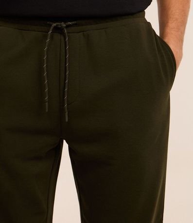 Pantalón Jogger en Algodón con Cintura Elástica y Cordón 3