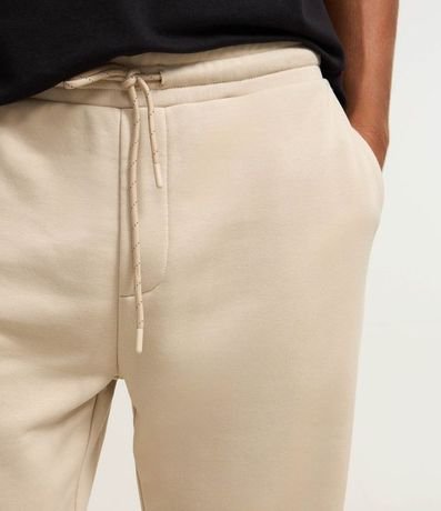 Pantalón Jogger en Algodón con Cintura Elástica y Cordón 4