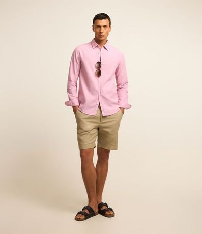 Camisa Manga Larga en Lino 2