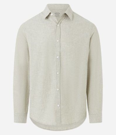 Camisa Manga Larga en Lino 5