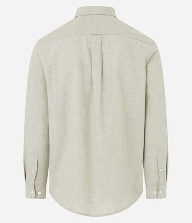 Camisa Manga Larga en Lino 6