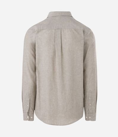 Camisa Manga Larga en Lino 2