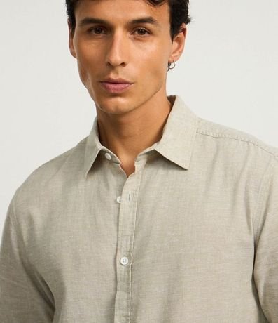 Camisa Manga Larga en Lino 4
