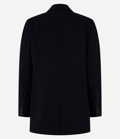 Blazer Oversized Sastre con Botón Único 8
