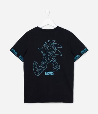 Remera Comfort Infantil con Estampa Sonic - Talle 4 a 12 años 2