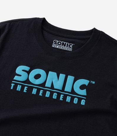 Remera Comfort Infantil con Estampa Sonic - Talle 4 a 12 años 5