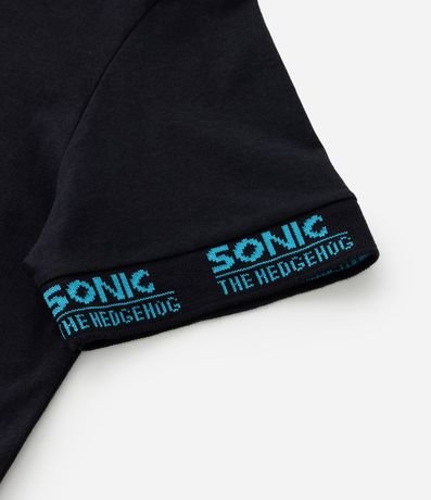 Remera Comfort Infantil con Estampa Sonic - Talle 4 a 12 años 6