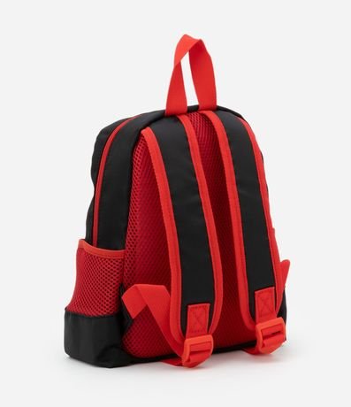 Mochila Infantil con Bolsillo de Tela y Estampa Hello Kitty - Talle U 4