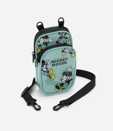 Bolso Transversal Infantil con Bolsillo y Estampa do Mickey - Talle U 4