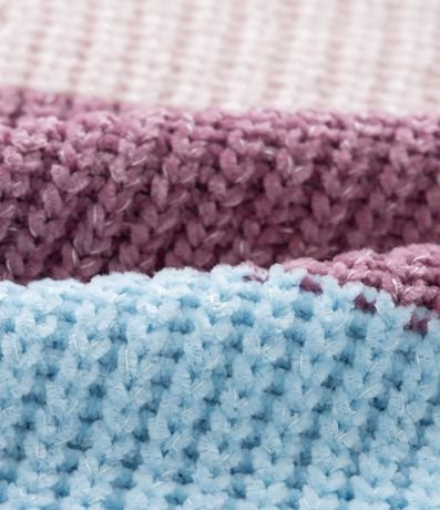 Suéter Infantil Chenille con Estampa Rayada - Talle 1 a 5 años 3