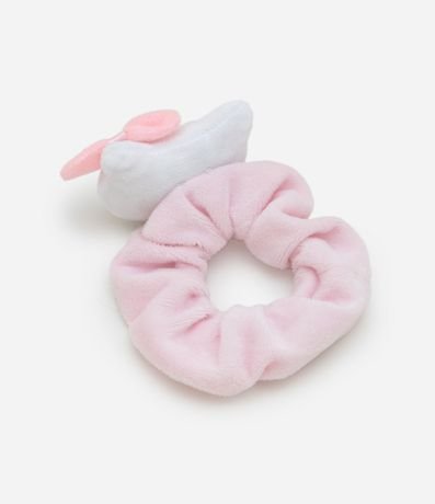 Scrunchie Infantil en Terciopelo da Hello Kitty 3D 2