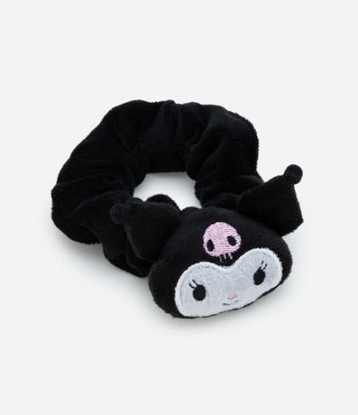 Scrunchie Infantil en Terciopelo Kuromi 3D