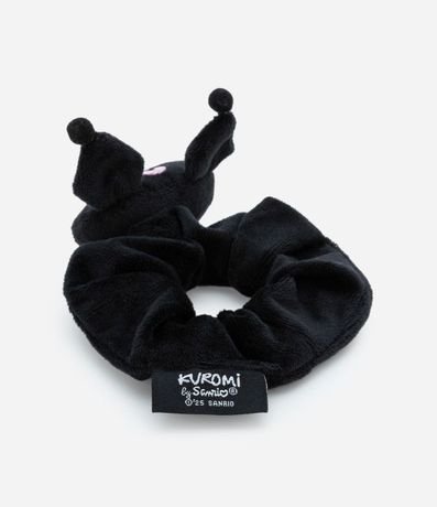 Scrunchie Infantil en Terciopelo Kuromi 3D 3