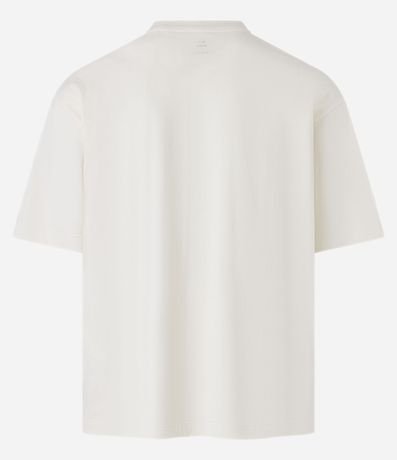 Remera Boxy en Algodón Grieso con Estampa Lettering 6