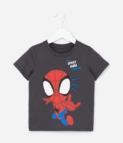 Conjunto Infantil en Algodón con Estampa Spidey - Talle 2 a 5 años 3