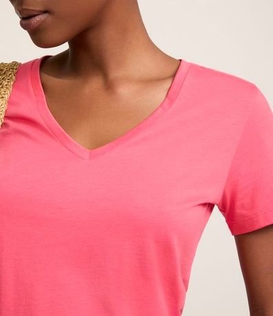 Blusa Básica en Media Malla con Escote V 3