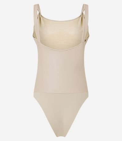 Body en PU con Breteles Torcidos 7