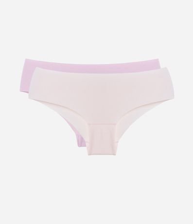 Kit 02 Bombachas Boyshort en Poliamida Sin Costura