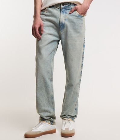 Pantalón Loose en Jeans Dirty Washed 2