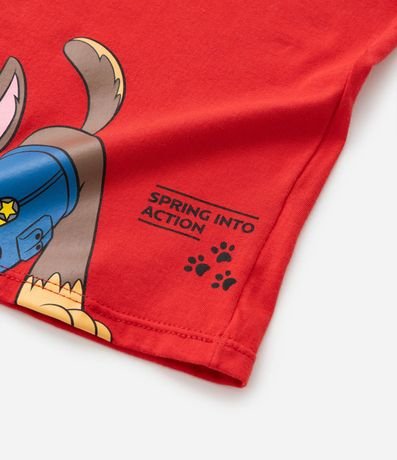 Conjunto Infantil en Algodón con Estampa Paw Patrol - Talle 2 a 5 años 5
