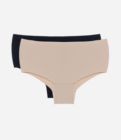 Kit 02 Bombachas Altas en Poliamida