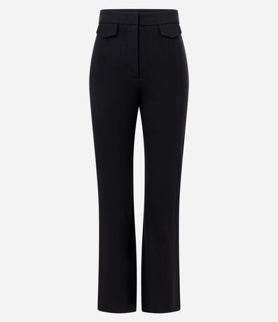 Pantalón Flare en Ponto Roma con Bolsillos de Solapa 5