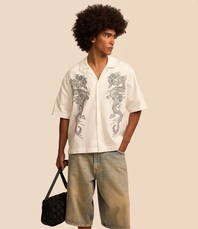 Bermuda Jorts Super Baggy en Jeans con Cinturón Lazo 2