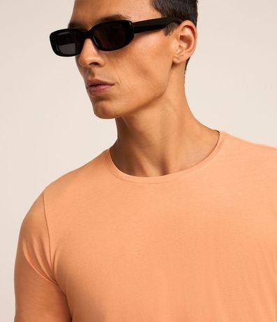 Remera Slim Básica en Algodón Manga Corta 3