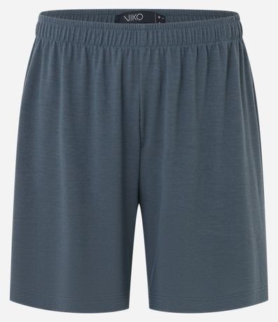 Pijama Corto con Rayas Finas Horizontales 7