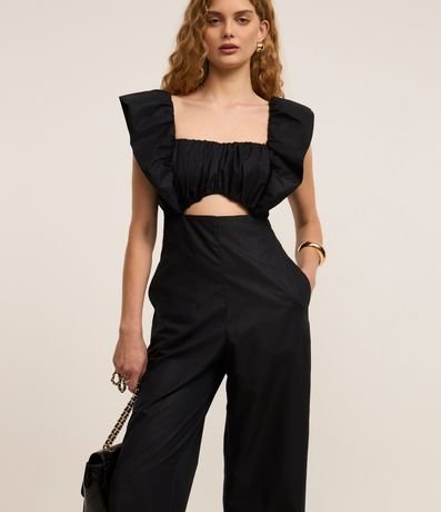 Mono Boho Chic en Tricolina con Sisa Amplia y Cutout