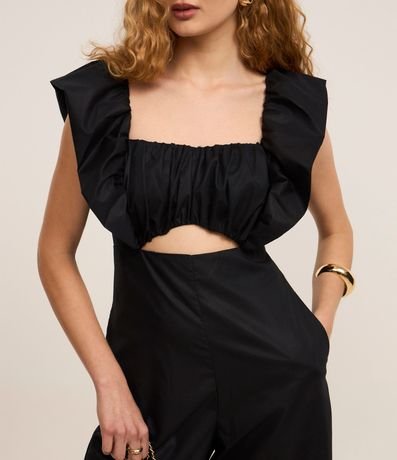 Mono Boho Chic en Tricolina con Sisa Amplia y Cutout 5