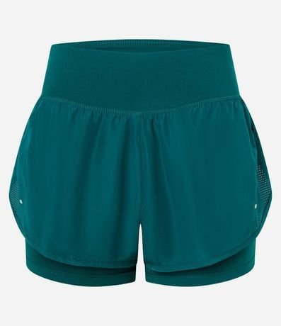 Bermuda Runner Deportiva en Microfibra con Cintura Elástica 5