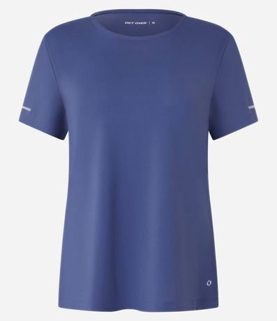 Remera Deportiva Texturizada con Detalle Reflectante 4