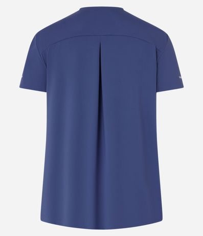 Remera Deportiva Texturizada con Detalle Reflectante 5