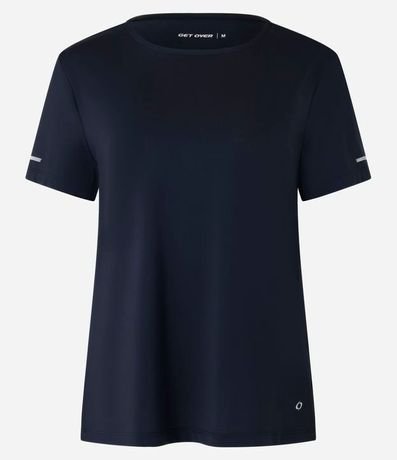 Remera Deportiva Texturizada con Detalle Reflectante 5