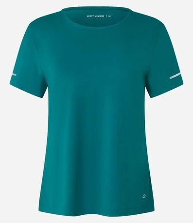 Remera Deportiva Texturizada con Detalle Reflectante 5
