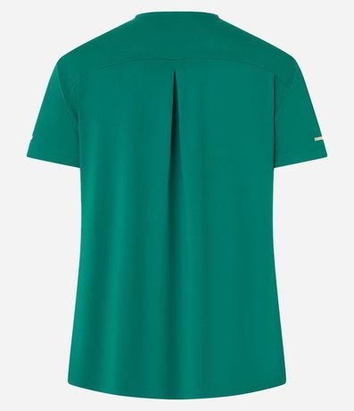 Remera Deportiva Texturizada con Detalle Reflectante 6