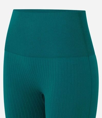 Bermuda Deportiva con Textura Acanalada sin Costura 6