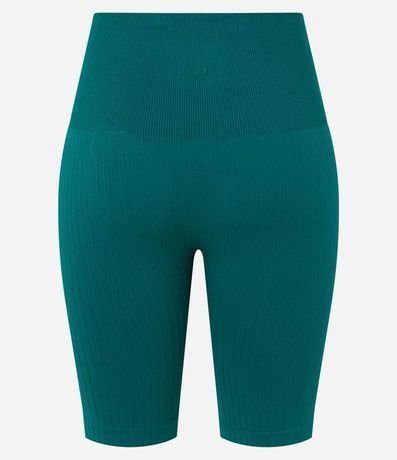 Bermuda Deportiva con Textura Acanalada sin Costura 7